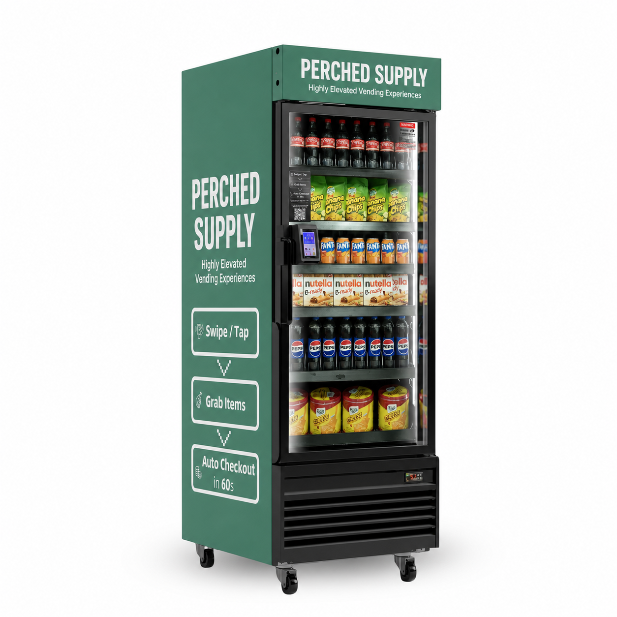 Perched Supply AI Smart Cooler — Pro 542