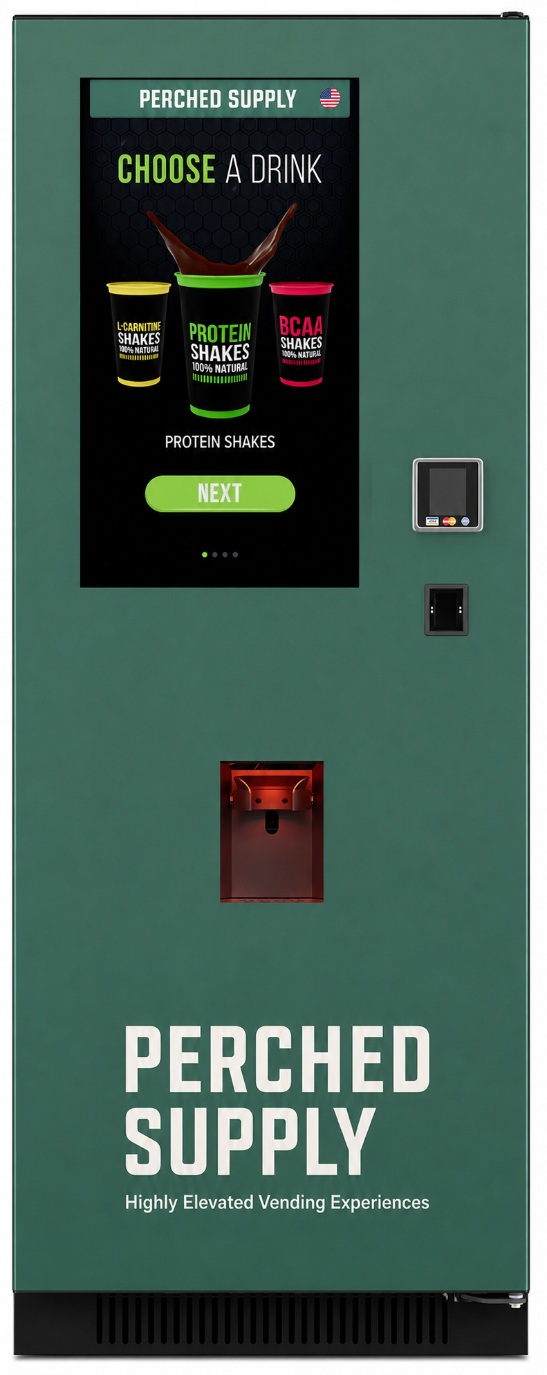 Perched Supply protein shake machine